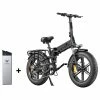 ENGWE ENGINE Pro Electric Bicycle & 16Ah Battery Combo - Black -rockbros-shop engwe engine pro folding electric bicycle 750w 48v 16ah black 50d701 1669970951719