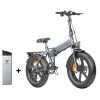 ENGWE EP-2 Pro Electric Bicycle & 13Ah Battery Combo - Gray 2 ENGWE EP-2 Pro Electric Bicycle & 13Ah Battery Combo - Gray -rockbros-shop engwe ep 2 pro folding electric moped bicycle 750w motor gray dc4685 1669968592941