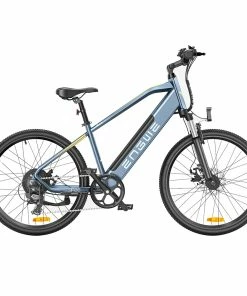ENGWE P26 Mountain Bike 26 Inch Tire 48V 500W Motor 40Km/h Max Speed 13.6Ah Battery 86KM Range Shimano 7-Speed Gear Front Suspension Electric Bike - Blue