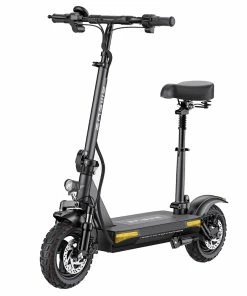 ENGWE S6 Electric Scooter 10 Inch Off-Road Tire 500W (PEAK 700W) Brushless Motor 45Km/h Max Speed 48V 15.6Ah Battery For 70KM 120KG Load IPX4 Waterproof With Seat