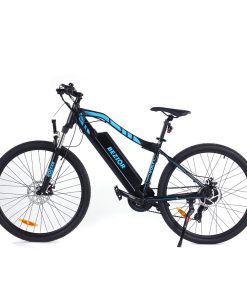BEZIOR M1 Electric Bike 48V 12.5Ah Battery 250W Brushless Motor 27.5 Inch Tire Aluminum Alloy Frame Shimano 7-speed Shift Max Speed 25km/h 80KM Power-assisted Mileage Range 5 Inch Smart LCD Meter IP54 Waterproof - Black Blue -rockbros-shop ezior x500 pro 26 inch folding electric bike 10 4ah 500w black yellow 1621930800058