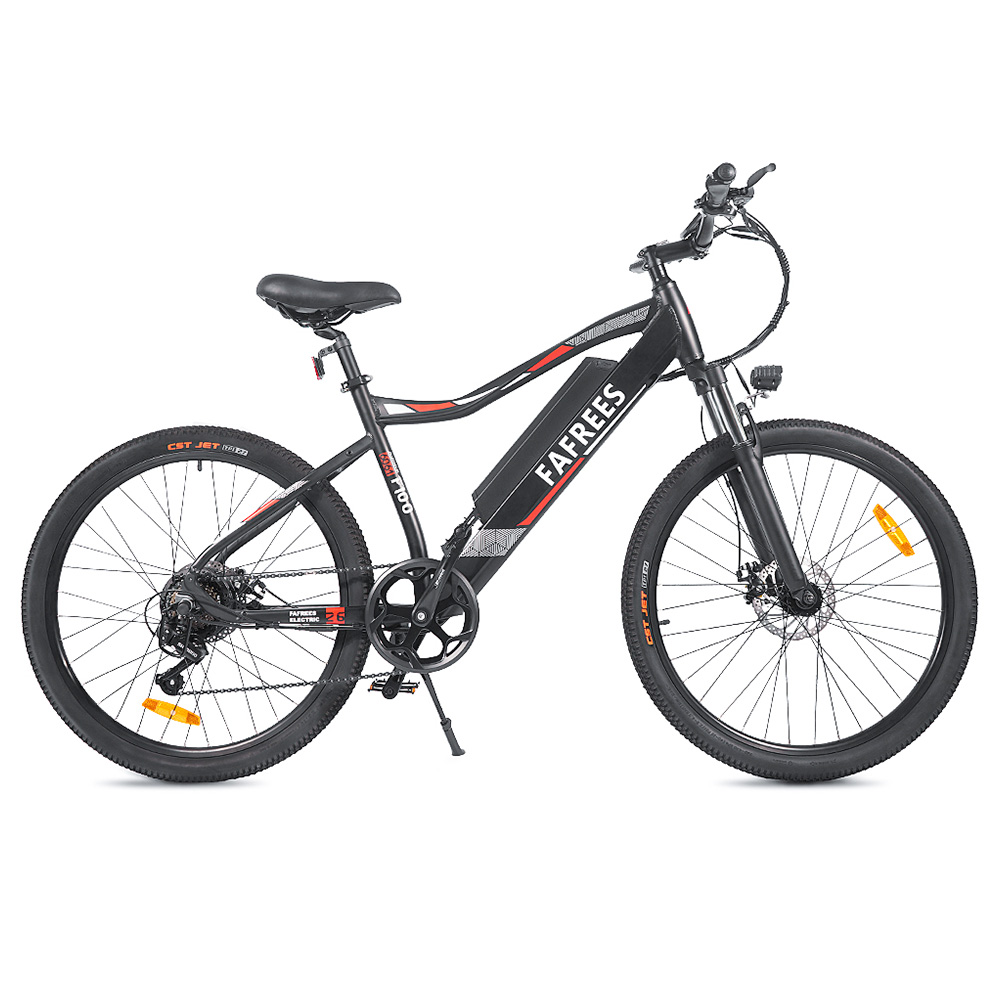 FAFREES F100 26 Inch Electric Bike Max Speed 33Km/h Mountain Ebike 250W Motor 48V 11.6Ah Removable Battery Recharge System Shimano 7 Speed Gears LED Display Aluminum Alloy Frame - Black FAFREES F100 26 Inch Electric Bike Max Speed 33Km/h Mountain Ebike 250W Motor 48V 11.6Ah Removable Battery Recharge System Shimano 7 Speed Gears LED Display Aluminum Alloy Frame - Black -rockbros-shop fafrees f100 26 inch electric mountain bike 350w motor 11 6ah black 38339d 1656470787277