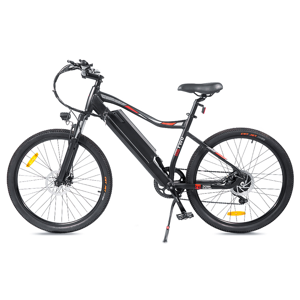 FAFREES F100 26 Inch Electric Bike Max Speed 33Km/h Mountain Ebike 250W Motor 48V 11.6Ah Removable Battery Recharge System Shimano 7 Speed Gears LED Display Aluminum Alloy Frame - Black FAFREES F100 26 Inch Electric Bike Max Speed 33Km/h Mountain Ebike 250W Motor 48V 11.6Ah Removable Battery Recharge System Shimano 7 Speed Gears LED Display Aluminum Alloy Frame - Black -rockbros-shop fafrees f100 26 inch electric mountain bike 350w motor 11 6ah black 5f9745 1656470787277