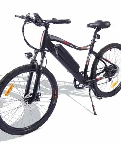 FAFREES F100 26 Inch Electric Bike Max Speed 33Km/h Mountain Ebike 250W Motor 48V 11.6Ah Removable Battery Recharge System Shimano 7 Speed Gears LED Display Aluminum Alloy Frame - Black -rockbros-shop fafrees f100 26 inch electric mountain bike 350w motor 11 6ah black ed8e68 1656470787730