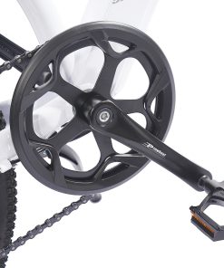 FAFREES F100 26 Inch Electric Bike Max Speed 33Km/h Mountain Ebike 250W Motor 48V 11.6Ah Removable Battery Recharge System Shimano 7 Speed Gears LED Display Aluminum Frame - White -rockbros-shop fafrees f100 26 inch electric mountain bike 350w motor 11 6ah white de43ea 1656470868749