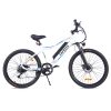 FAFREES F100 26 Inch Electric Bike Max Speed 33Km/h Mountain Ebike 250W Motor 48V 11.6Ah Removable Battery Recharge System Shimano 7 Speed Gears LED Display Aluminum Frame - White -rockbros-shop fafrees f100 26 inch electric mountain bike 350w motor 11 6ah white ea20f8 1656470868515