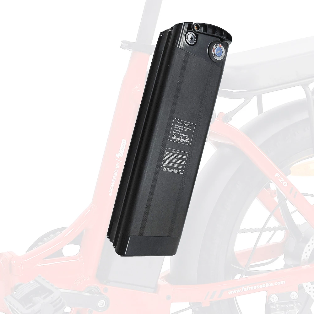 FAFREES F20 Electric Bike 20 Inch Folding Frame E-bike 7-Speed Gears With Removable 15AH Lithium Battery - Black 8 FAFREES F20 Electric Bike 20 Inch Folding Frame E-bike 7-Speed Gears With Removable 15AH Lithium Battery - Black - Image 6