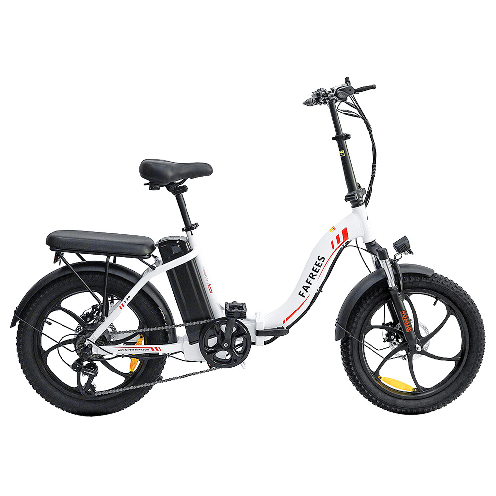 FAFREES F20 Electric Bike 20 Inch Folding Frame E-bike 7-Speed Gears With Removable 15AH Lithium Battery - White FAFREES F20 Electric Bike 20 Inch Folding Frame E-bike 7-Speed Gears With Removable 15AH Lithium Battery - White -rockbros-shop fafrees f20 electric bike 20 inch folding frame e bike white a47b03 1660101702985