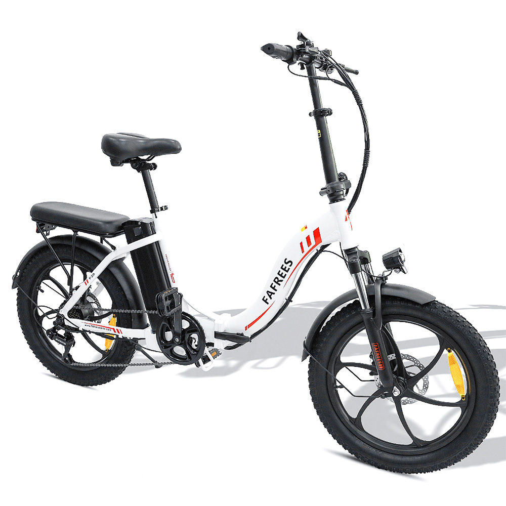 FAFREES F20 Electric Bike 20 Inch Folding Frame E-bike 7-Speed Gears With Removable 15AH Lithium Battery - White FAFREES F20 Electric Bike 20 Inch Folding Frame E-bike 7-Speed Gears With Removable 15AH Lithium Battery - White -rockbros-shop fafrees f20 electric bike 20 inch folding frame e bike white b8c67f 1660101702987