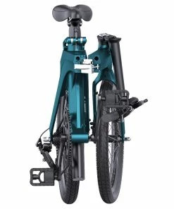 FIIDO X D31 Folding Electric Moped Bicycle 20 Inches Tire 350W Power 25km/h Max Speed 36V 11.6AH Lithium Battery 130km Range Dual Disc Brakes With LCD Display For Adults Teenagers - Blue -rockbros-shop fiido d11 folding electric moped bicycle 20 250w motor blue 10ba95 1642733219924