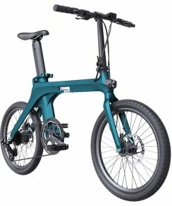 FIIDO X D31 Folding Electric Moped Bicycle 20 Inches Tire 350W Power 25km/h Max Speed 36V 11.6AH Lithium Battery 130km Range Dual Disc Brakes With LCD Display For Adults Teenagers - Blue