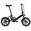 FIIDO D3 Pro Folding Electric Moped Bike 14 Inch City Bicycle Commuter Bike Max 25km/h Three Riding Modes 7.5Ah Lithium Battery Aluminium Alloy Body - Black -rockbros-shop fiido d3 folding electric moped bike max 25km h 5 2ah black 1630406728318 2