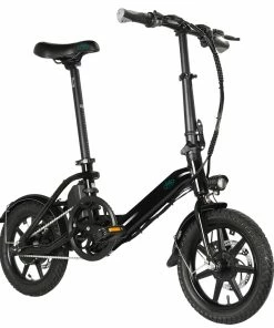 FIIDO D3 Pro Folding Electric Moped Bike 14 Inch City Bicycle Commuter Bike Max 25km/h Three Riding Modes 7.5Ah Lithium Battery Aluminium Alloy Body - Black 7 FIIDO D3 Pro Folding Electric Moped Bike 14 Inch City Bicycle Commuter Bike Max 25km/h Three Riding Modes 7.5Ah Lithium Battery Aluminium Alloy Body - Black -rockbros-shop fiido d3 folding electric moped bike max 25km h 5 2ah black 1630406743282 1