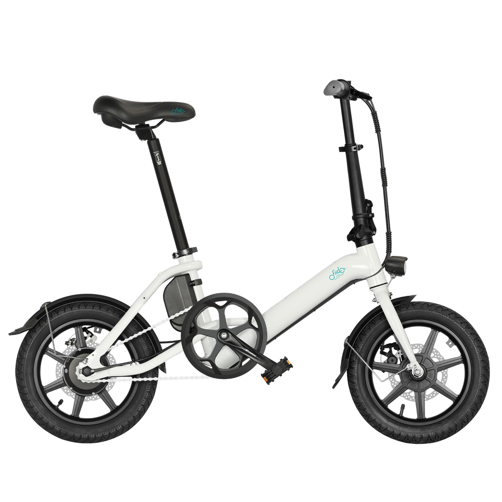 FIIDO D3 Pro Folding Electric Moped Bike 14 Inch City Bicycle Commuter Bike Max 25km/h Three Riding Modes 7.5Ah Lithium Battery Aluminium Alloy Body - White FIIDO D3 Pro Folding Electric Moped Bike 14 Inch City Bicycle Commuter Bike Max 25km/h Three Riding Modes 7.5Ah Lithium Battery Aluminium Alloy Body - White -rockbros-shop fiido d3 folding electric moped bike max 25km h 5 2ah black 1630406990867