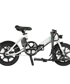 FIIDO D3 Pro Folding Electric Moped Bike 14 Inch City Bicycle Commuter Bike Max 25km/h Three Riding Modes 7.5Ah Lithium Battery Aluminium Alloy Body - White 4 FIIDO D3 Pro Folding Electric Moped Bike 14 Inch City Bicycle Commuter Bike Max 25km/h Three Riding Modes 7.5Ah Lithium Battery Aluminium Alloy Body - White -rockbros-shop fiido d3 folding electric moped bike max 25km h 5 2ah black 1630406992073
