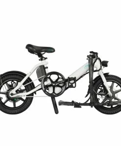 FIIDO D3 Pro Folding Electric Moped Bike 14 Inch City Bicycle Commuter Bike Max 25km/h Three Riding Modes 7.5Ah Lithium Battery Aluminium Alloy Body - White 8 FIIDO D3 Pro Folding Electric Moped Bike 14 Inch City Bicycle Commuter Bike Max 25km/h Three Riding Modes 7.5Ah Lithium Battery Aluminium Alloy Body - White -rockbros-shop fiido d3 folding electric moped bike max 25km h 5 2ah black 1630406992073