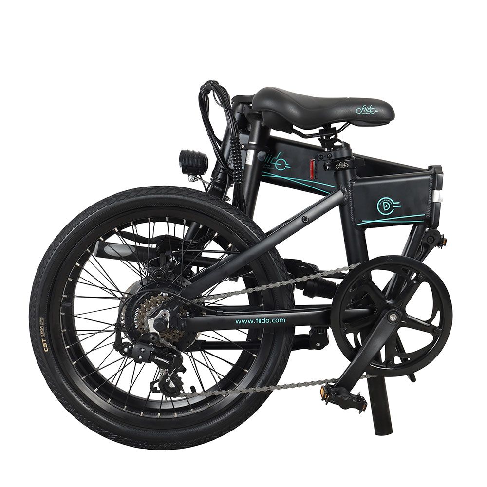 FIIDO D4S Folding Moped Electric Bike Shimano 6-speed Gear Shifting City Bike Commuter Bike 20-inch Tires 250W Motor Max 25km/h 10.4Ah Battery up to 80KM Mileage Range - Black FIIDO D4S Folding Moped Electric Bike Shimano 6-speed Gear Shifting City Bike Commuter Bike 20-inch Tires 250W Motor Max 25km/h 10.4Ah Battery Up To 80KM Mileage Range - Black -rockbros-shop fiido d4s 20 inch folding moped electric bike gear shifting black 1600305332493