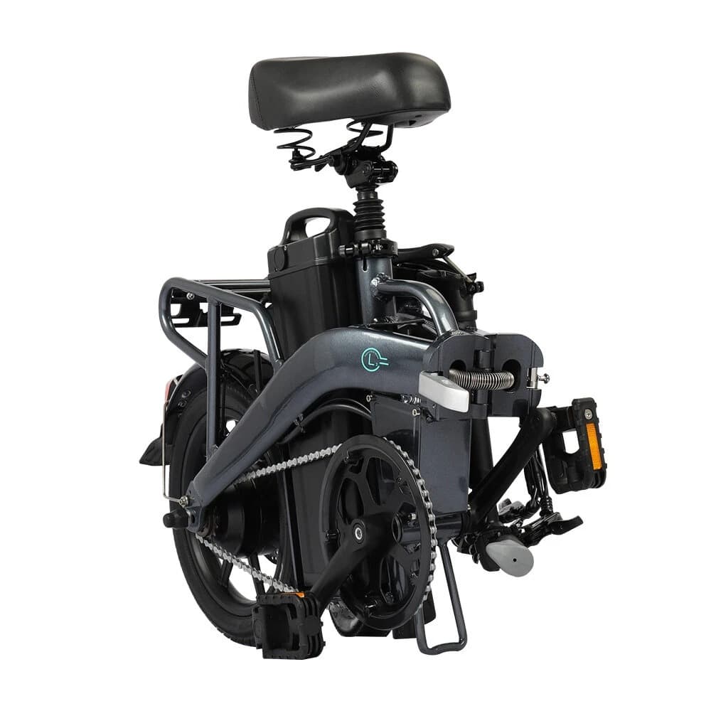 FIIDO L3 Folding Electric Moped Bike City Bike Commuter Bike 48V 350W 23.2Ah Lithium Battery 14 inch Max 25km/h 130Km Max Mileage Long Distance - Grey FIIDO L3 Folding Electric Moped Bike City Bike Commuter Bike 48V 350W 23.2Ah Lithium Battery 14 Inch Max 25km/h 130Km Max Mileage Long Distance - Grey -rockbros-shop fiido l2 folding electric moped bike 20ah max 25km h dark gray 1617788486493