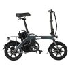 FIIDO L3 Folding Electric Moped Bike City Bike Commuter Bike 48V 350W 23.2Ah Lithium Battery 14 Inch Max 25km/h 130Km Max Mileage Long Distance - Grey -rockbros-shop fiido l2 folding electric moped bike 20ah max 25km h dark gray 1617788486993 1
