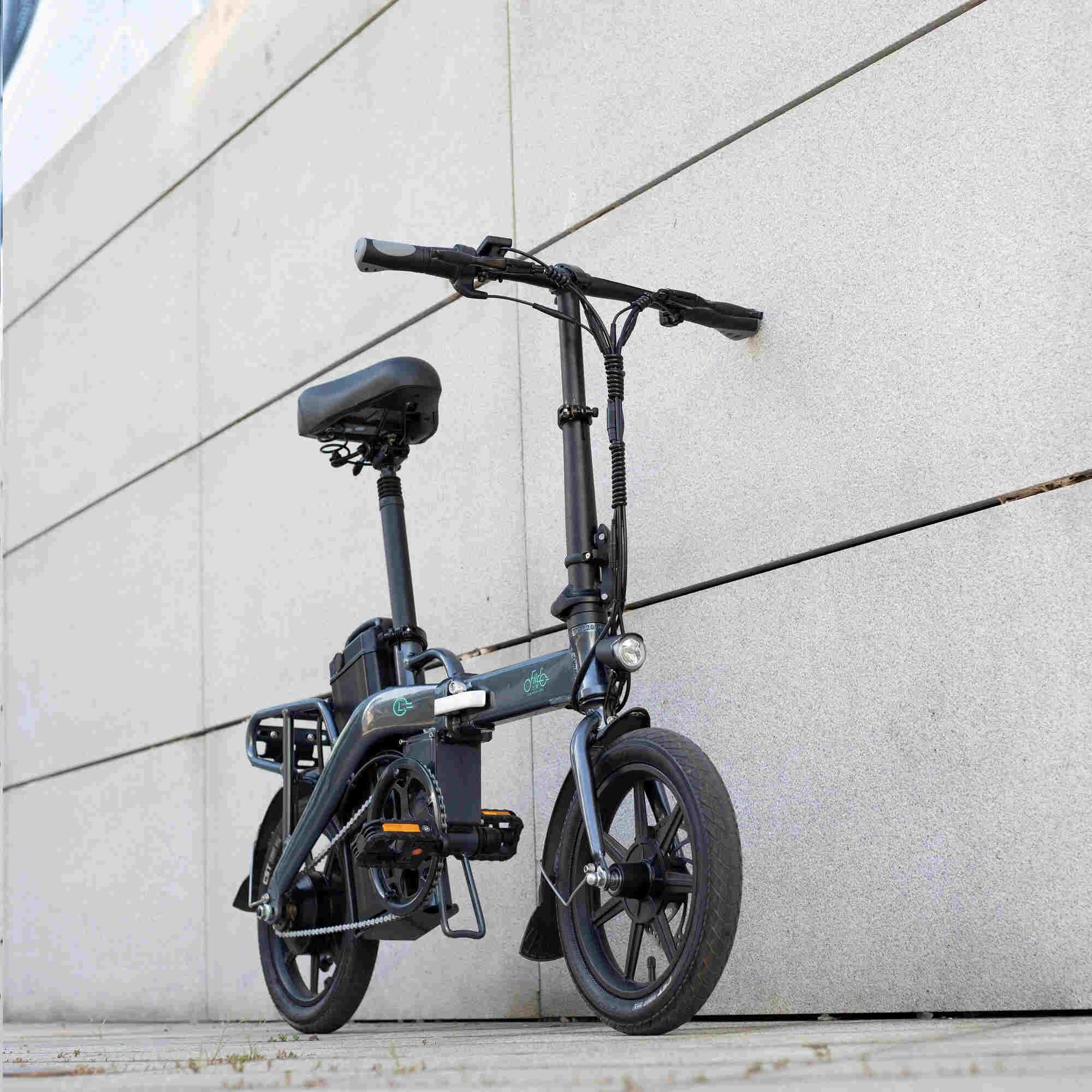 FIIDO L3 Folding Electric Moped Bike City Bike Commuter Bike 48V 350W 23.2Ah Lithium Battery 14 inch Max 25km/h 130Km Max Mileage Long Distance - Grey FIIDO L3 Folding Electric Moped Bike City Bike Commuter Bike 48V 350W 23.2Ah Lithium Battery 14 Inch Max 25km/h 130Km Max Mileage Long Distance - Grey -rockbros-shop fiido l2 folding electric moped bike 20ah max 25km h dark gray 1617788488056 1
