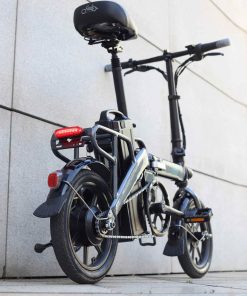 FIIDO L3 Folding Electric Moped Bike City Bike Commuter Bike 48V 350W 23.2Ah Lithium Battery 14 Inch Max 25km/h 130Km Max Mileage Long Distance - Grey 6 FIIDO L3 Folding Electric Moped Bike City Bike Commuter Bike 48V 350W 23.2Ah Lithium Battery 14 Inch Max 25km/h 130Km Max Mileage Long Distance - Grey -rockbros-shop fiido l2 folding electric moped bike 20ah max 25km h dark gray 1617788488337