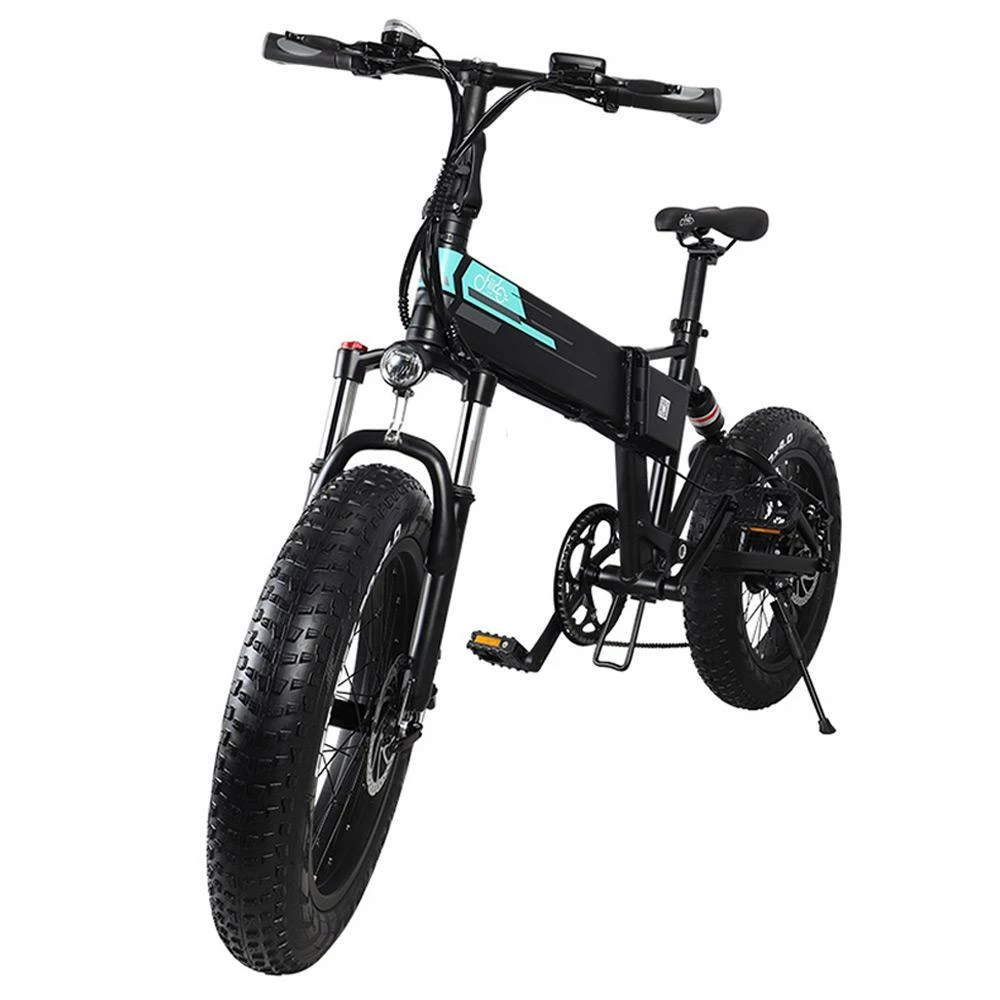 FIIDO M1 Pro Folding Electric Mountain Bike 20" Wheels 4 Inch Fat Wide Tires 500W Motor Shimano 7 Speed Derailleur 12.8Ah Lithium Battery Max Speed 40km/h Three Riding Modes Dual Disc Brake LCD Display 130KM Mileage Range - Black 4 FIIDO M1 Pro Folding Electric Mountain Bike 20" Wheels 4 Inch Fat Wide Tires 500W Motor Shimano 7 Speed Derailleur 12.8Ah Lithium Battery Max Speed 40km/h Three Riding Modes Dual Disc Brake LCD Display 130KM Mileage Range - Black - Image 2