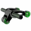 Folding Abdominal Wheel Home Fitness Equipment With Ergonomically Designed Handle - Black -rockbros-shop folding abdominal wheel home fitness equipment 1571994335445