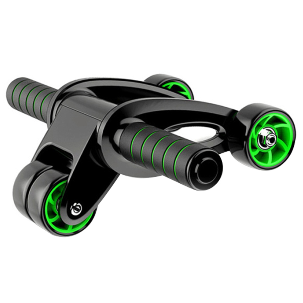 Folding Abdominal Wheel Home Fitness Equipment With Ergonomically Designed Handle - Black Folding Abdominal Wheel Home Fitness Equipment With Ergonomically Designed Handle - Black -rockbros-shop folding abdominal wheel home fitness equipment 1571994335445