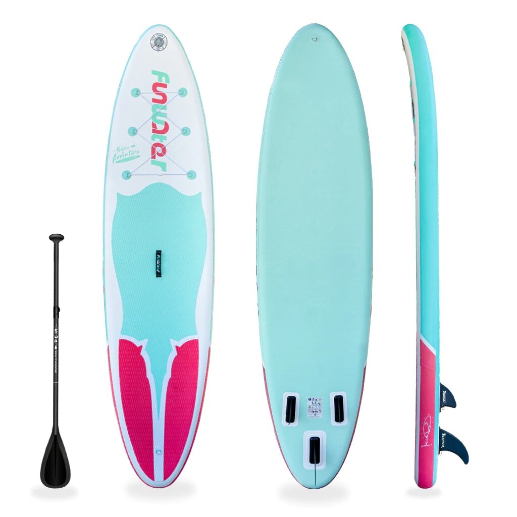 FunWater SUPFW11G MANTA RAY Inflatable Stand Up Paddle Board 11'' Long 31' Wide 6' Thick FunWater SUPFW11G MANTA RAY Inflatable Stand Up Paddle Board 11'' Long 31' Wide 6' Thick -rockbros-shop funwater manta ray inflatable stand up paddle board 6e67b1 1657006220454