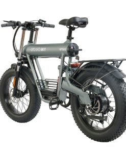 GOGOBEST GF500 Electric Bicycle 20*4.0 Inch Fat Tire 750W Motor 45Km/h Top Speed 48V 20Ah Battery 90-100KM Max Range Shimano 7-Speed Transmission Dual Disc Brake 5 GOGOBEST GF500 Electric Bicycle 20*4.0 Inch Fat Tire 750W Motor 45Km/h Top Speed 48V 20Ah Battery 90-100KM Max Range Shimano 7-Speed Transmission Dual Disc Brake -rockbros-shop gogobest gf500 electric bicycle 750w 45km h 20ah 20 4 0 inch fat tire 5bd6b5 1669637838809