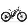 GOGOBEST GF600 Electric Bike 48V 13Ah Battery 1000W Motor 26x4.0 Inch Fat Tire Aluminum Alloy Frame Shimano 7-speed Shift Max Speed 40km/h 110KM Power-assisted Mileage Range LCD Display IP54 Waterproof - Black Grey -rockbros-shop gogobest gf600 electric bike 26x4 0 inch 13ah 1000w black grey 1631789189334