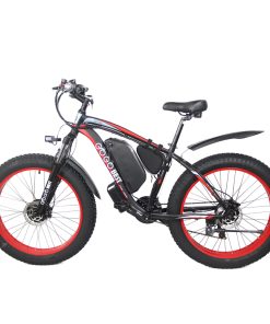 GOGOBEST GF700 26*4.0 Fat Tire Electric Mountain Bike 17.5Ah Battery 500W Dual-Motor 6061 Aluminum Alloy Frame Max Speed 50km/h 70KM Power-assisted Range IP54 Hydraulic Disc Brake MTB Load 200kg - Black Red 3 GOGOBEST GF700 26*4.0 Fat Tire Electric Mountain Bike 17.5Ah Battery 500W Dual-Motor 6061 Aluminum Alloy Frame Max Speed 50km/h 70KM Power-assisted Range IP54 Hydraulic Disc Brake MTB Load 200kg - Black Red -rockbros-shop gogobest gf700 26 4 0 fat tire electric mountain bike black yellow 1636464268373