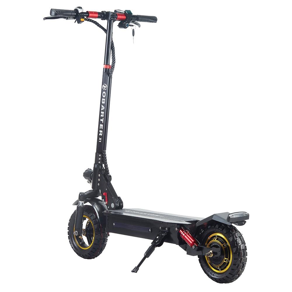 OBARTER X1 Folding Electric Sport Scooter 10" Off-road tire 500W Brushless Motor 48V 20Ah Battery BMS 3 Speed Modes Dual Disc Brake Max Speed 55KM/h LED Display 40-50KM Long Range - Black OBARTER X1 Folding Electric Sport Scooter 10" Off-road Tire 500W Brushless Motor 48V 20Ah Battery BMS 3 Speed Modes Dual Disc Brake Max Speed 55KM/h LED Display 40-50KM Long Range - Black -rockbros-shop grundig x7 electric folding scooter 350w motor black 1613993245827 1