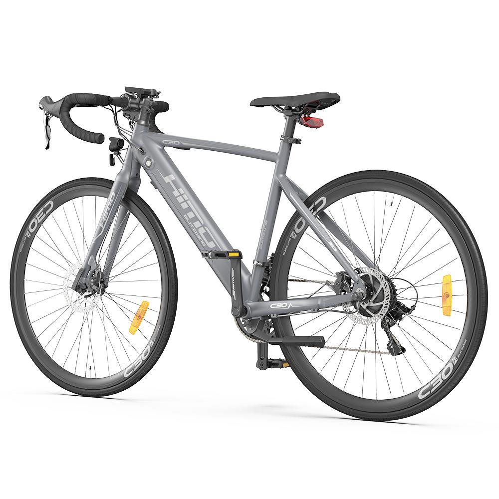 HIMO C30S MAX Electric Bicycle 26 Inch 250W Motor Max Speed 25Km/h 36V 10AH Battery Shimano 18 Speed IPX7 Waterproof Max Range 75KM Max Load 100KG Road Racing Eletric Bike - Grey HIMO C30S MAX Electric Bicycle 26 Inch 250W Motor Max Speed 25Km/h 36V 10AH Battery Shimano 18 Speed IPX7 Waterproof Max Range 75KM Max Load 100KG Road Racing Eletric Bike - Grey -rockbros-shop himo c30s electric bicycle 250w motor 36v 10ah 75km max range grey d803ee 1665376580679