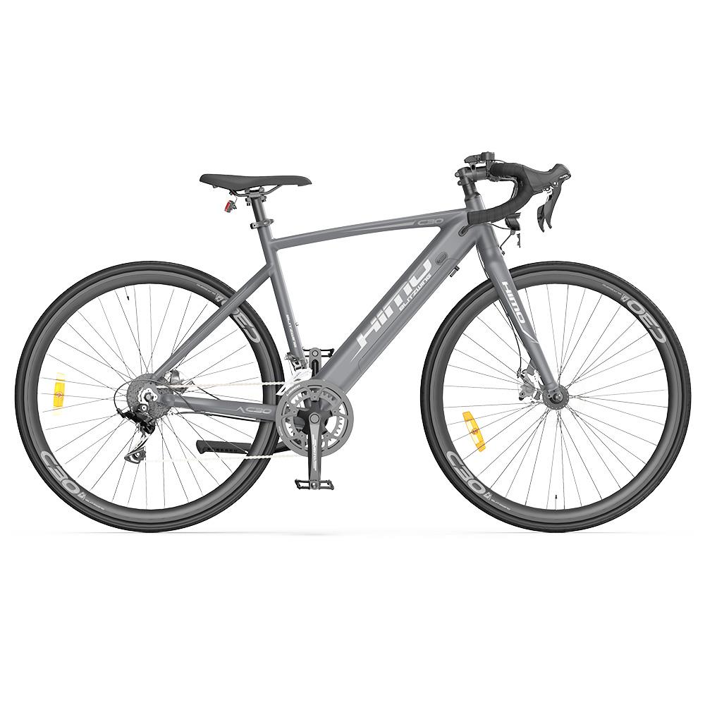 HIMO C30S MAX Electric Bicycle 26 Inch 250W Motor Max Speed 25Km/h 36V 10AH Battery Shimano 18 Speed IPX7 Waterproof Max Range 75KM Max Load 100KG Road Racing Eletric Bike - Grey HIMO C30S MAX Electric Bicycle 26 Inch 250W Motor Max Speed 25Km/h 36V 10AH Battery Shimano 18 Speed IPX7 Waterproof Max Range 75KM Max Load 100KG Road Racing Eletric Bike - Grey -rockbros-shop himo c30s electric bicycle 250w motor 36v 10ah 75km max range grey f06428 1665376563991
