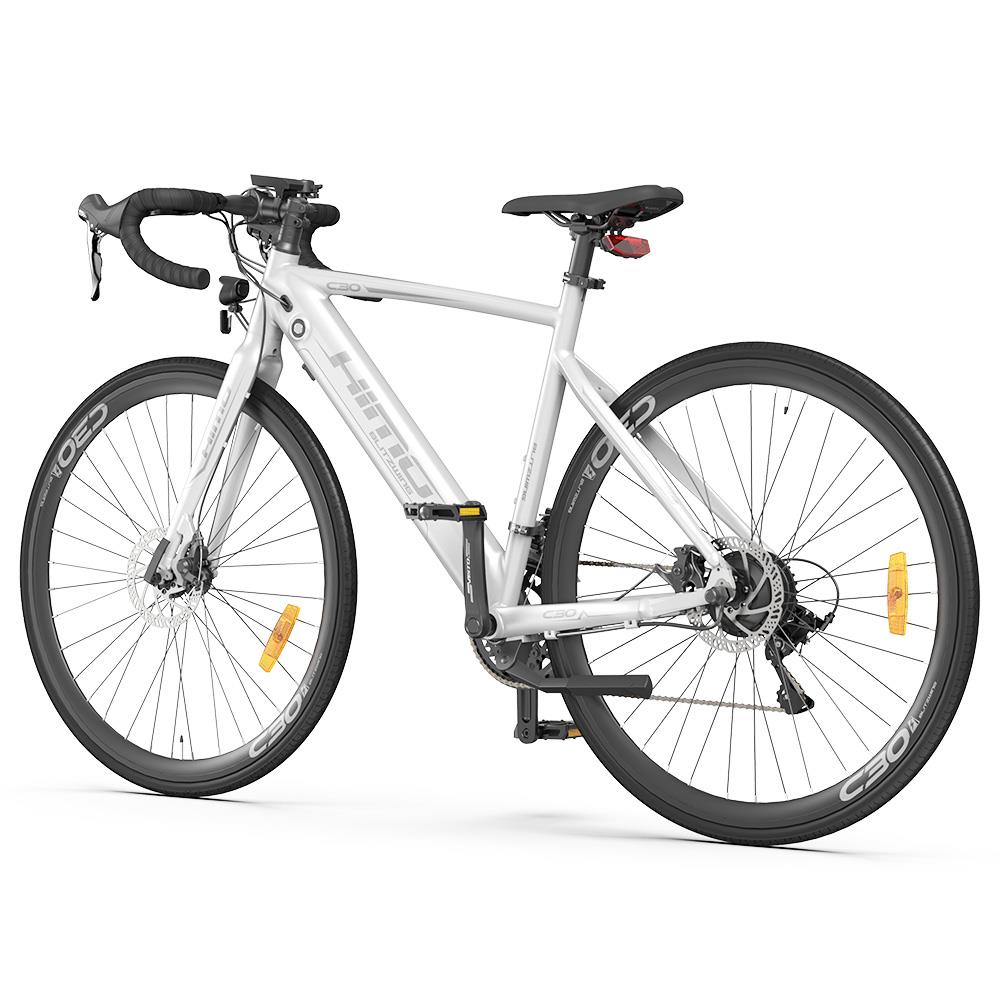 HIMO C30S MAX Electric Bicycle 26 Inch 250W Motor Max Speed 25Km/h 36V 10AH Battery Shimano 18 Speed IPX7 Waterproof Max Range 75KM Max Load 100KG Road Racing Eletric Bike - Silver HIMO C30S MAX Electric Bicycle 26 Inch 250W Motor Max Speed 25Km/h 36V 10AH Battery Shimano 18 Speed IPX7 Waterproof Max Range 75KM Max Load 100KG Road Racing Eletric Bike - Silver -rockbros-shop himo c30s electric bicycle 250w motor 36v 10ah 75km silver 897991 1665376772286