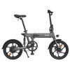 HIMO Z16 MAX Folding Electric Bicycle 16 Inch 250W Hall Brushless DC Motor Dual Disc Brake Up To 80km Range Max Speed 25km/h 10Ah Battery IPX7 Waterproof Smart Display - Gray -rockbros-shop himo z16 folding electric bicycle 250w motor gray 1587553785485