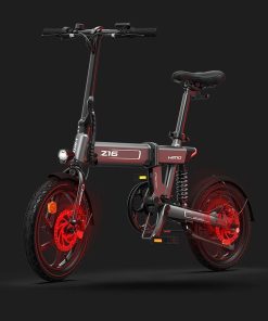 HIMO Z16 MAX Folding Electric Bicycle 16 Inch 250W Hall Brushless DC Motor Dual Disc Brake Up To 80km Range Max Speed 25km/h 10Ah Battery IPX7 Waterproof Smart Display - White 5 HIMO Z16 MAX Folding Electric Bicycle 16 Inch 250W Hall Brushless DC Motor Dual Disc Brake Up To 80km Range Max Speed 25km/h 10Ah Battery IPX7 Waterproof Smart Display - White -rockbros-shop himo z16 folding electric bicycle 250w motor gray 1587553788612 1
