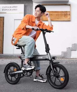 HIMO Z16 MAX Folding Electric Bicycle 16 Inch 250W Hall Brushless DC Motor Dual Disc Brake Up To 80km Range Max Speed 25km/h 10Ah Battery IPX7 Waterproof Smart Display - White 6 HIMO Z16 MAX Folding Electric Bicycle 16 Inch 250W Hall Brushless DC Motor Dual Disc Brake Up To 80km Range Max Speed 25km/h 10Ah Battery IPX7 Waterproof Smart Display - White -rockbros-shop himo z16 folding electric bicycle 250w motor gray 1587553791209 1