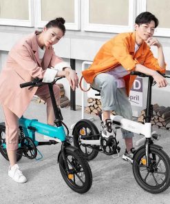 HIMO Z16 Folding Electric Bicycle 16 Inch 250W Motor Up To 80km Range Max Speed 25km/h 10Ah Removable Battery IPX7 Waterproof Smart Display Dual Disc Brake Global Version - White 6 HIMO Z16 Folding Electric Bicycle 16 Inch 250W Motor Up To 80km Range Max Speed 25km/h 10Ah Removable Battery IPX7 Waterproof Smart Display Dual Disc Brake Global Version - White -rockbros-shop himo z16 folding electric bicycle 250w motor white 1587554502377