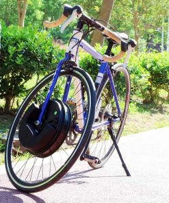 IMortor 3.0 Permanent Magnet DC Motor Bicycle 700C Wheel With App Control Adjustable Speed Mode Disc Break - EU Plug -rockbros-shop iMortor3 Permanent Magnet DC Motor Bicycle 700C Wheel EU Version 519422 2