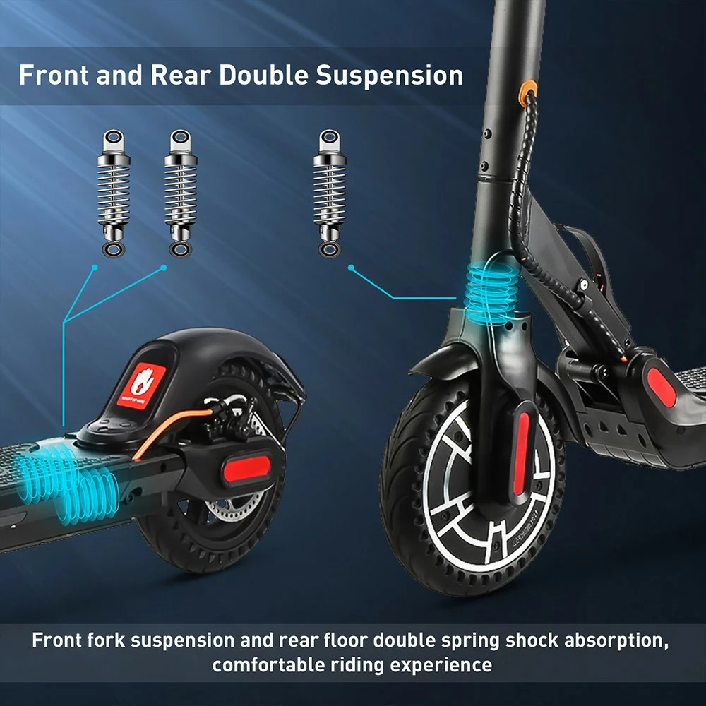 IScooter M5 Pro Electric Scooter 8.5 Inch Honeycomb Tire 350W Motor 31Km/h Max Speed 7.8Ah Battery For 35KM Range Front And Rear Shock Absorbers APP Control 7 IScooter M5 Pro Electric Scooter 8.5 Inch Honeycomb Tire 350W Motor 31Km/h Max Speed 7.8Ah Battery For 35KM Range Front And Rear Shock Absorbers APP Control - Image 5