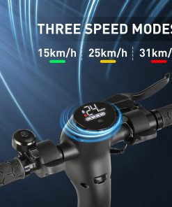 IScooter M5pro Electric Scooter 8.5'' Honeycomb Tire 350W Motor 7.8Ah Battery For 35km Range Front And Rear Shock Absorbers -rockbros-shop iScooter M5pro Electric Scooter 8 5 Honeycomb Tire 518823 2