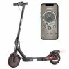 IScooter I9 Folding Electric Scooter 8.5 Inch Pneumatic Tire 350W Motor 7.5Ah Battery 30km/h Max Speed APP Control Black -rockbros-shop iScooter i9 Electric Scooter 7 5Ah Battery 350W Motor 507638 0