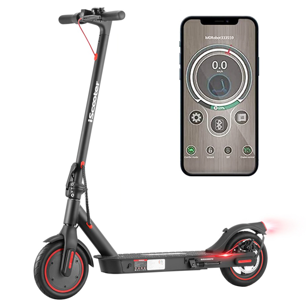 iScooter i9 Folding Electric Scooter 8.5 Inch Pneumatic Tire 350W Motor 7.5Ah Battery 30km/h Max Speed APP Control Black IScooter I9 Folding Electric Scooter 8.5 Inch Pneumatic Tire 350W Motor 7.5Ah Battery 30km/h Max Speed APP Control Black -rockbros-shop iScooter i9 Electric Scooter 7 5Ah Battery 350W Motor 507638 0