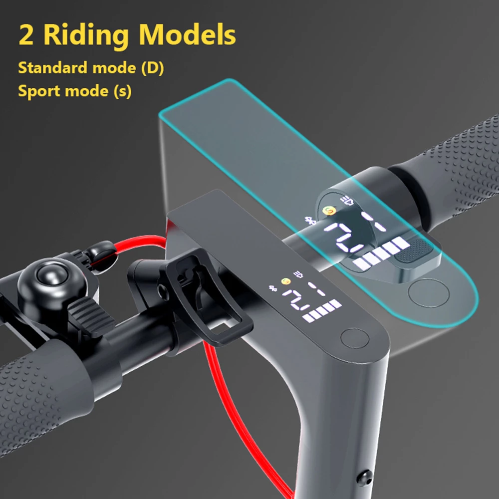 IScooter I9 Max Electric Scooter 10 Inch 500W Motor 10Ah Battery 35Km/h Max Speed 35-40km Range 120KG Max Load APP Control - Black 6 IScooter I9 Max Electric Scooter 10 Inch 500W Motor 10Ah Battery 35Km/h Max Speed 35-40km Range 120KG Max Load APP Control - Black - Image 4