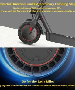 IScooter I9 Max Electric Scooter 10 Inch 500W Motor 10Ah Battery 35Km/h Max Speed 35-40km Range 120KG Max Load APP Control - Black 12 IScooter I9 Max Electric Scooter 10 Inch 500W Motor 10Ah Battery 35Km/h Max Speed 35-40km Range 120KG Max Load APP Control - Black -rockbros-shop iScooter i9 Max Electric Scooter 515198 4