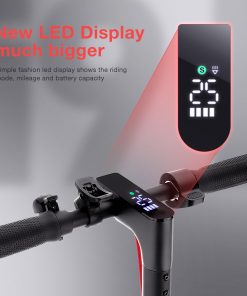 IScooter I9 Pro Folding Electric Scooter 8.5 Inch Honeycomb Tire 350W Motor 7.5Ah Battery 30km/h Max Speed Black -rockbros-shop iScooter i9 Pro Electric Scooter 7 5Ah Battery 350W Motor 507640 2