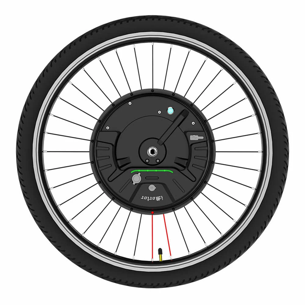 IMortor3 Permanent Magnet DC Motor Bicycle Wheel 26 Inch With App Control Adjustable Speed Mode Disk Break - EU Plug 3 IMortor3 Permanent Magnet DC Motor Bicycle Wheel 26 Inch With App Control Adjustable Speed Mode Disk Break - EU Plug