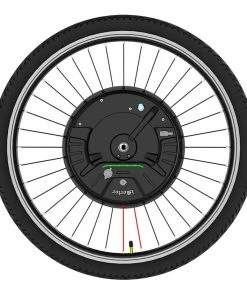 IMortor3 Permanent Magnet DC Motor Bicycle Wheel 26 Inch With App Control Adjustable Speed Mode V Break - EU Plug